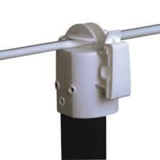 Picture of Steel Post Topper (White)