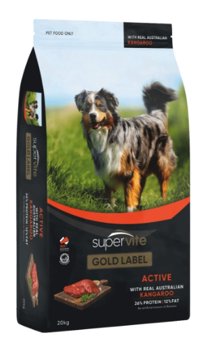 Picture of Supervite Gold Label Active Kangaroo 20kg