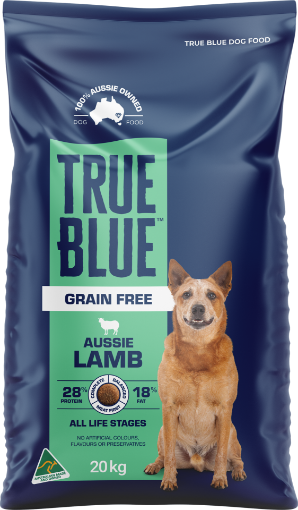 Picture of TRUE BLUE GRAIN FREE LAMB 20KG